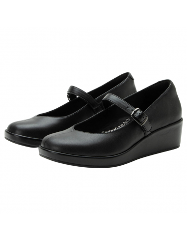 Alegria Haylo Black Wedge Shoe (Women's) s'inspire de l'anatomie humaine