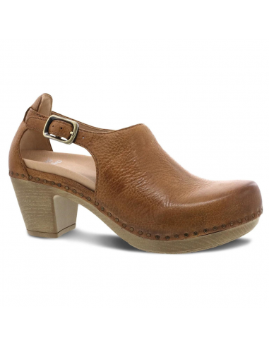 Dansko Sassy Tan Milled Burnished Leather Heel (Women's) Comparez et commandez 