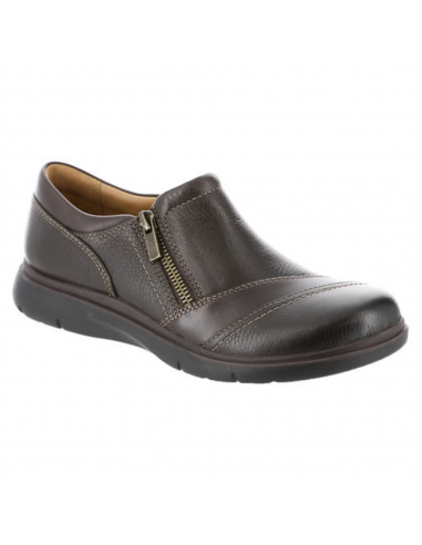 Clarks Certina Pure Dark Brown Leather Slip-On (Women's) ou a consommer sur place