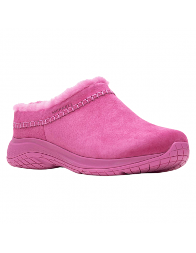 Merrell Encore Ice 5 Fuchsia Wash Pig Suede Clog (Women's) paiement sécurisé