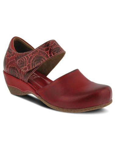 L'Artiste By Spring Step Gloss-Pansy Red Leather Mary Jane (Women's) sur le site 