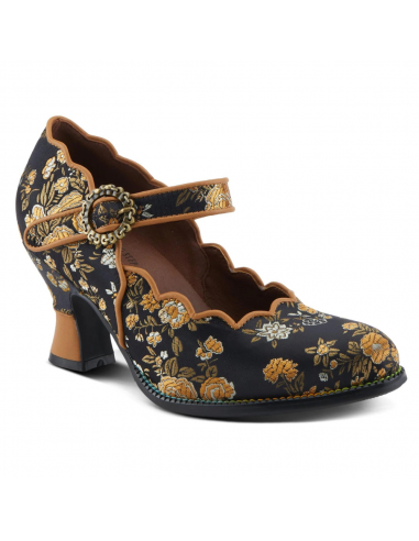 L'artiste By Spring Step Adodora Black Multi Pump (Women's) en ligne