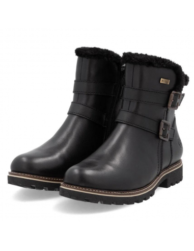 Remonte Samira 84 Black Leather Boot (Women's) plus qu'un jeu 