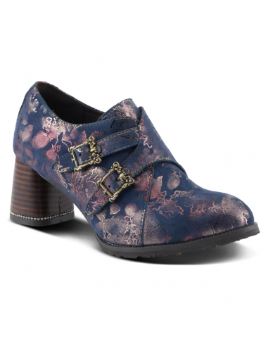 L'artiste By Spring Step Maisiana Navy Multi Suede Pump (Women's) acheter en ligne