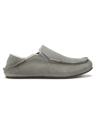 OluKai Moloa Sharkskin Grey Slipper (Men's) paiement sécurisé