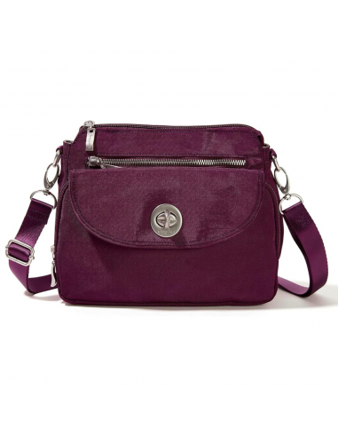 Baggallini Calais Mulberry Crossbody Bag (Women's) chez Cornerstreet bien 