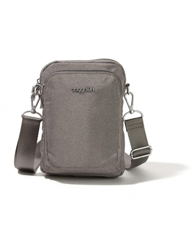 Baggallini Modern Everywhere Explorer Sterling Shimmer Crossbody Bag (Women's) Comparez plus de prix