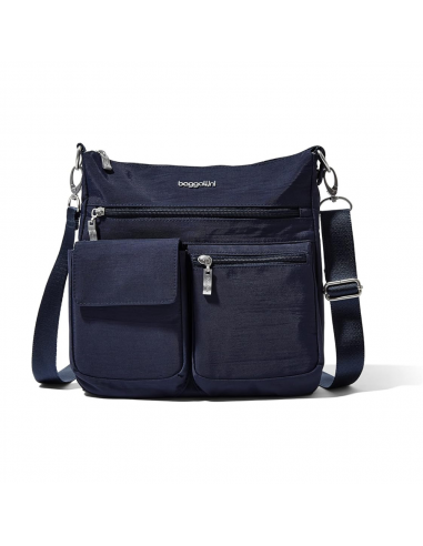 Baggallini Modern Everywhere French Navy Slim Crossbody Bag (Women's) votre