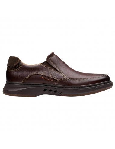 Clarks Un Briley Step Mahogany Leather Loafer (Men's) est présent 