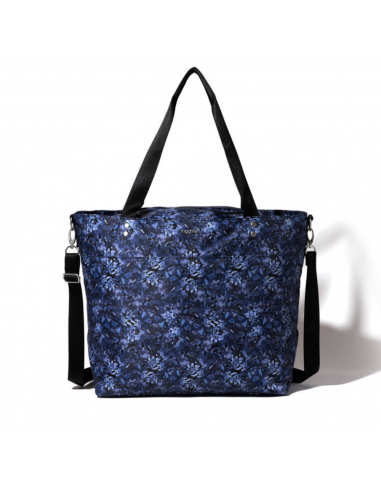 Baggallini Large Carryall Indigo Petal Tote Bag (Women's) la colonne vertébrale