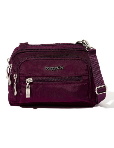 Baggallini Triple Zip Mulberry Bagg (Women's) meilleur choix