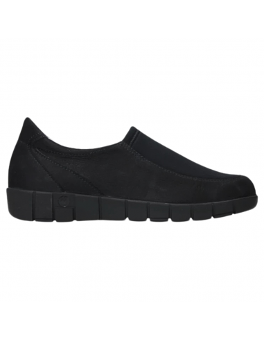 Wolky Salton Black Nubuck Loafer (Women's) des créatures d'habitude