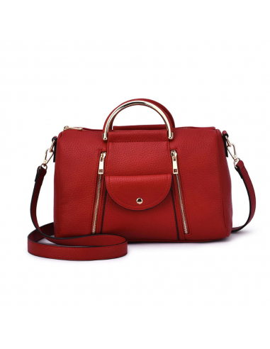 Mellow World Vivienne Bowler Maroon Bag (Women's) pas cher 