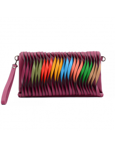 Mellow World Rainbow Twist Crossbody Wristlet (Women's) pas cher 