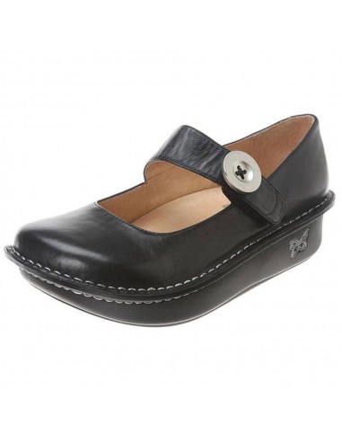 Alegria Paloma Mary Jane in Black Nappa (Women's) d'Europe débarque