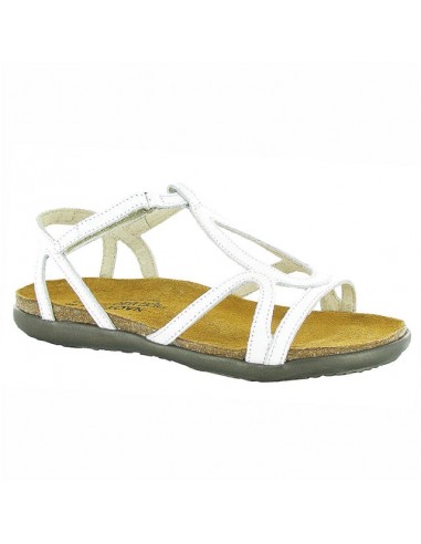 Naot Dorith Sandal White Leather (Women's) Amélioration de cerveau avec