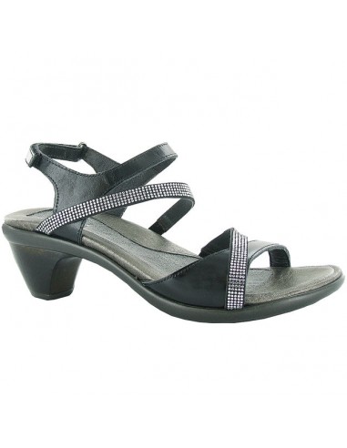 Naot Innovate Black/Rhinestone Leather Sandal (Women's) Voir les baskets