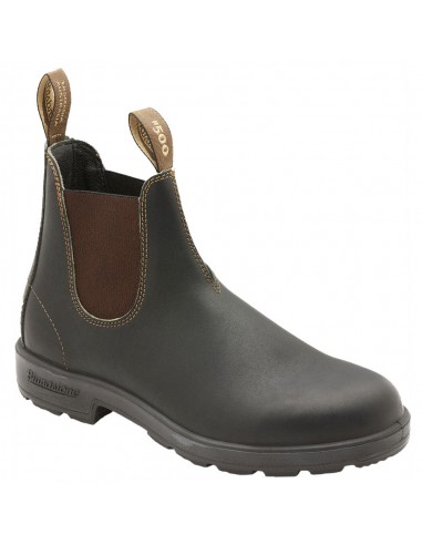 Blundstone 500 Stout Chelsea Boot Stout Brown Leather (Men's) hantent personnes