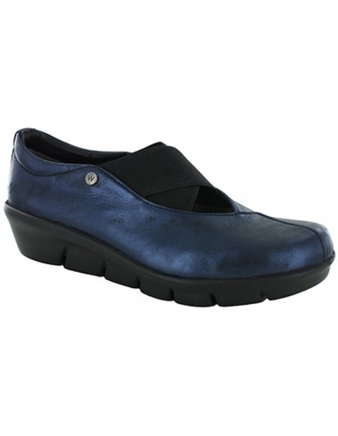 Wolky Cursa Navy Nubuck Shoe (Women's) pas cher