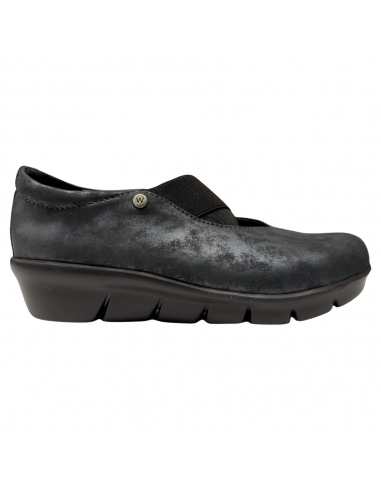 Wolky Cursa Black Amalia Nubuck Shoe (Women's) pas chere