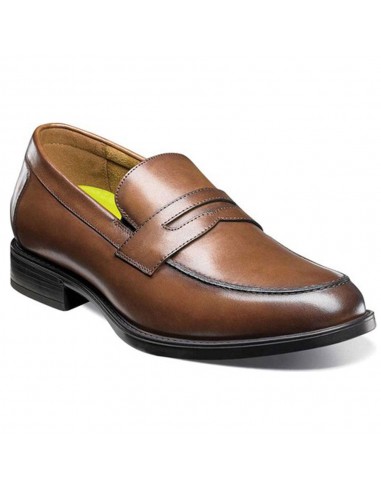 Florsheim Midtown Penny Loafers Cognac Leather (Men's) vous aussi creer 