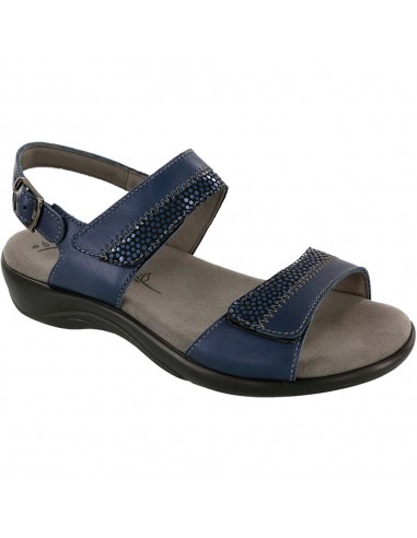 SAS Nudu Sandal Navy Leather (Women's) de la marque