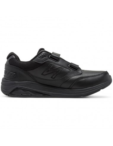 New Balance 928v3 Hook-and-Loop Black Leather (Men's) pas chere