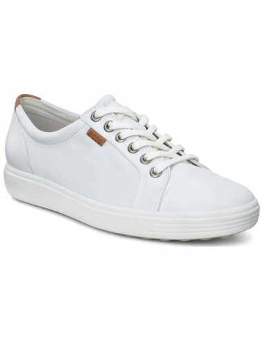 Ecco Soft 7 Sneaker White Leather (Women's) Toutes les collections ici