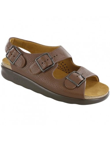 SAS Relaxed Sandal Amber Leather (Women's) Comparez et commandez 