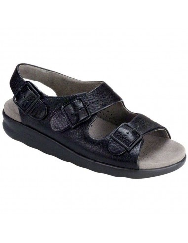 SAS Relaxed Sandal Black Leather (Women's) pour bénéficier 