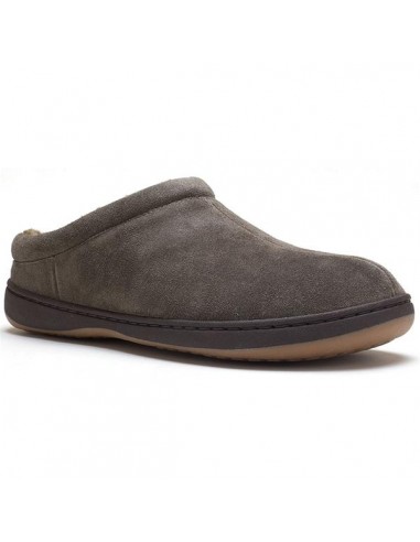 Tempur-Pedic Arlow Slipper Charcoal Suede (Men's) france