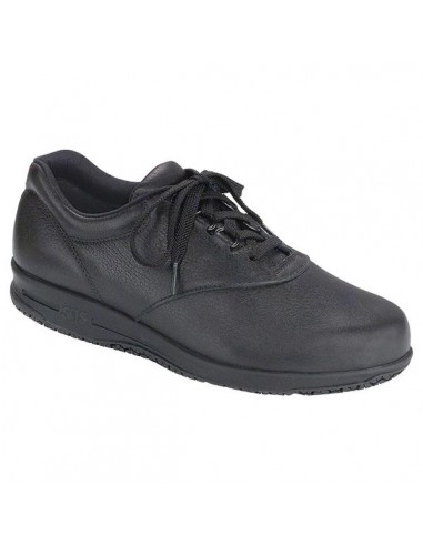 SAS Liberty Slip-Resistant Shoe Water-Resistant Black Leather (Women's) JUSQU'A -70%! 