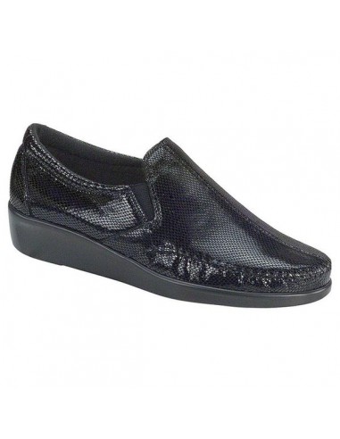 SAS Dream Loafer Black Snake (Women's) hantent personnes