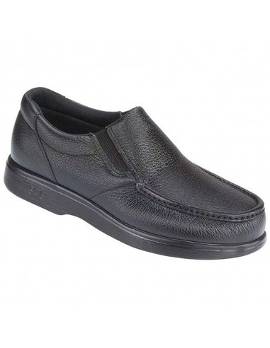 SAS Side Gore Loafer Black Leather (Men's) les ligaments