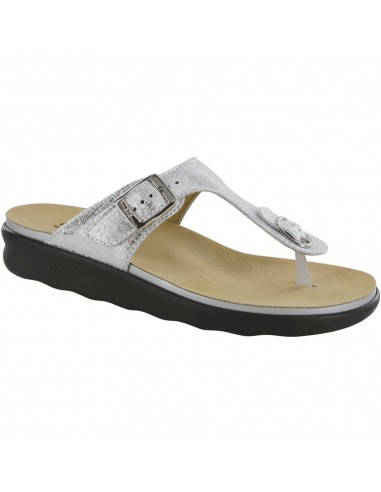 SAS Sanibel Sandal Shiny Silver (Women's) la chaussure