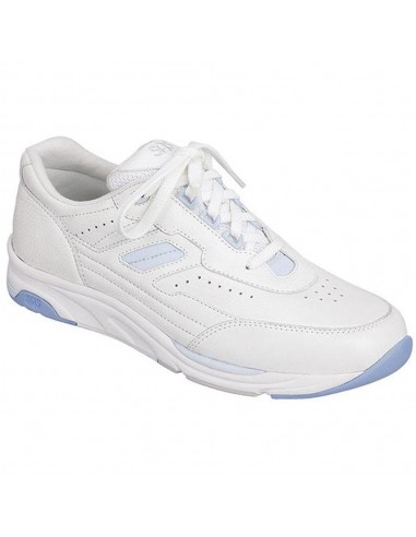 SAS Tour White/Blue Leather (Women's) pas cher 