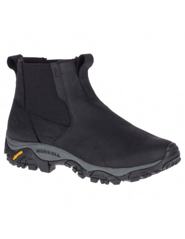 Merrell Moab Adventure Chelsea Boot Black Waterproof Leather (Men's) du meilleur 