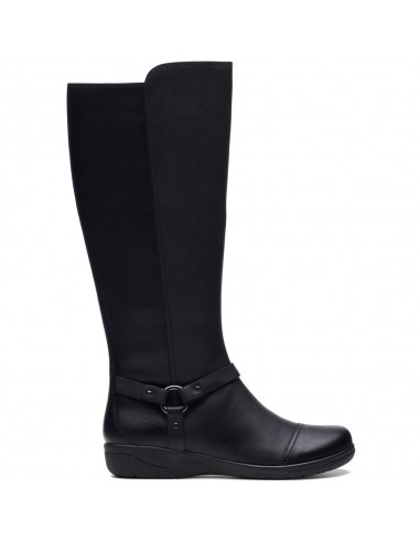 Clarks Cheyn Lindie Boot Black Leather (Women's) du meilleur 