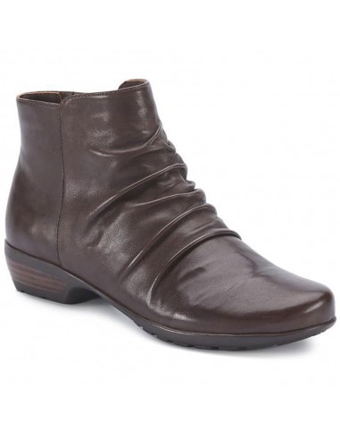 Walking Cradles Esme Brown Nappa Leather Bootie (Women's) Jusqu'à 80% De Réduction