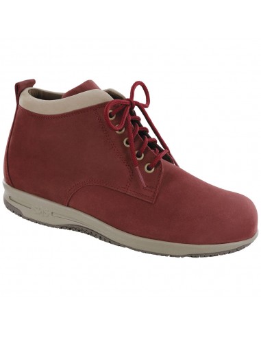 SAS Gretchen Chukka Water-Resistant Boot Red/Taupe Leather (Women's) l'évolution des habitudes 