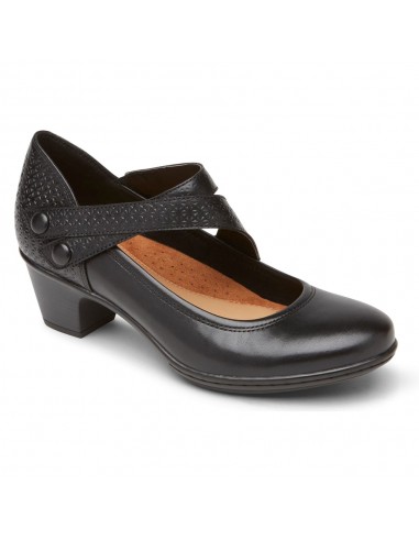 Cobb Hill Kailyn Heel Black Leather (Women's) les ctes