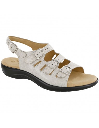 SAS Mystic Sandal Web Linen Leather (Women's) Economisez 