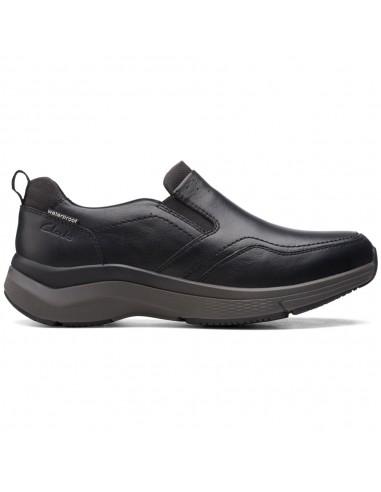 Clarks Wave2.0 Edge Black Waterproof Leather (Men's) une grave pollution 