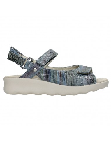 Wolky Pichu Sandal Multi Jeans (Women's) de technologie