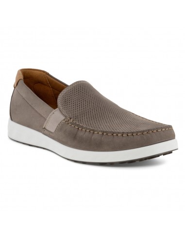 Ecco S Lite Moccasin Warm Grey/Cognac (Men's) en ligne