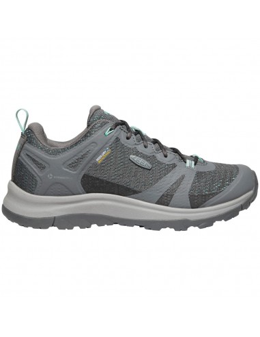 Keen Terradora II Waterproof Shoe Steel Grey/Ocean Wave (Women's) pas cher 