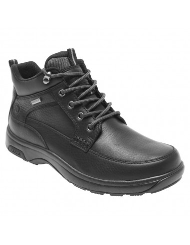 Dunham 8000 Mid Waterproof Boot Black Leather (Men's) destockage