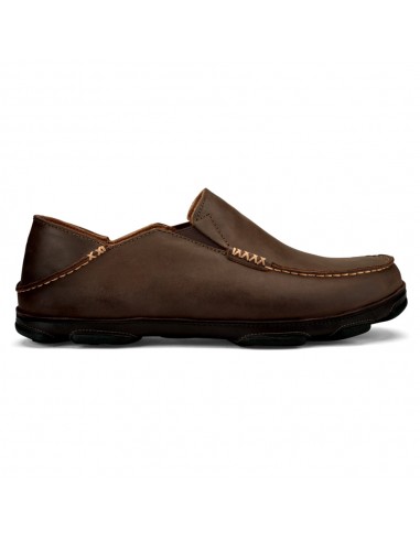 OluKai Moloā Slip-On Dark Wood/Dark Java (Men's) 50-70% off 