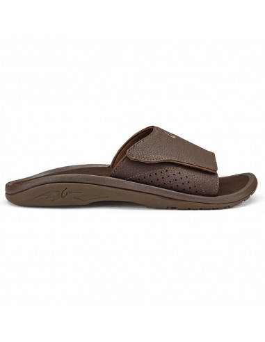 OluKai Nalu Slide Sandal Dark Java (Men's) Faites des économies