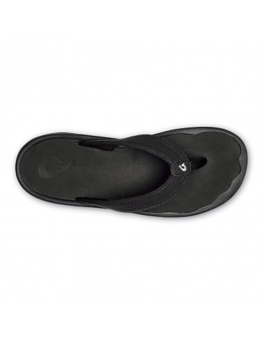 OluKai 'Ohana Flip Flop Sandal Black (Women's) français